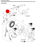 No. 14 / Spark plug wire (300mm) with cap